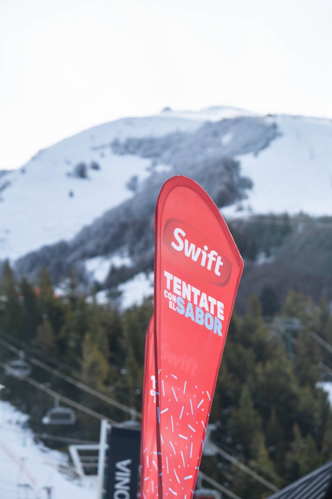 Swift Bariloche — activación de marca