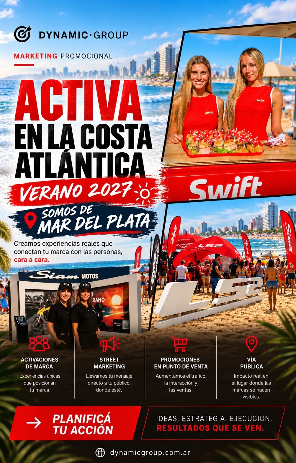 Activá en la Costa Atlántica verano 2027: somos de Mar del Plata